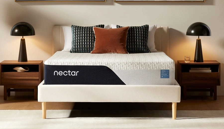 nectar mattress on bed
