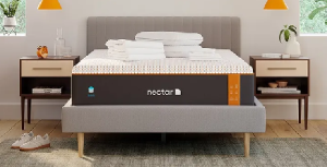 nectar copper on bed