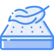 feather on mattress icon